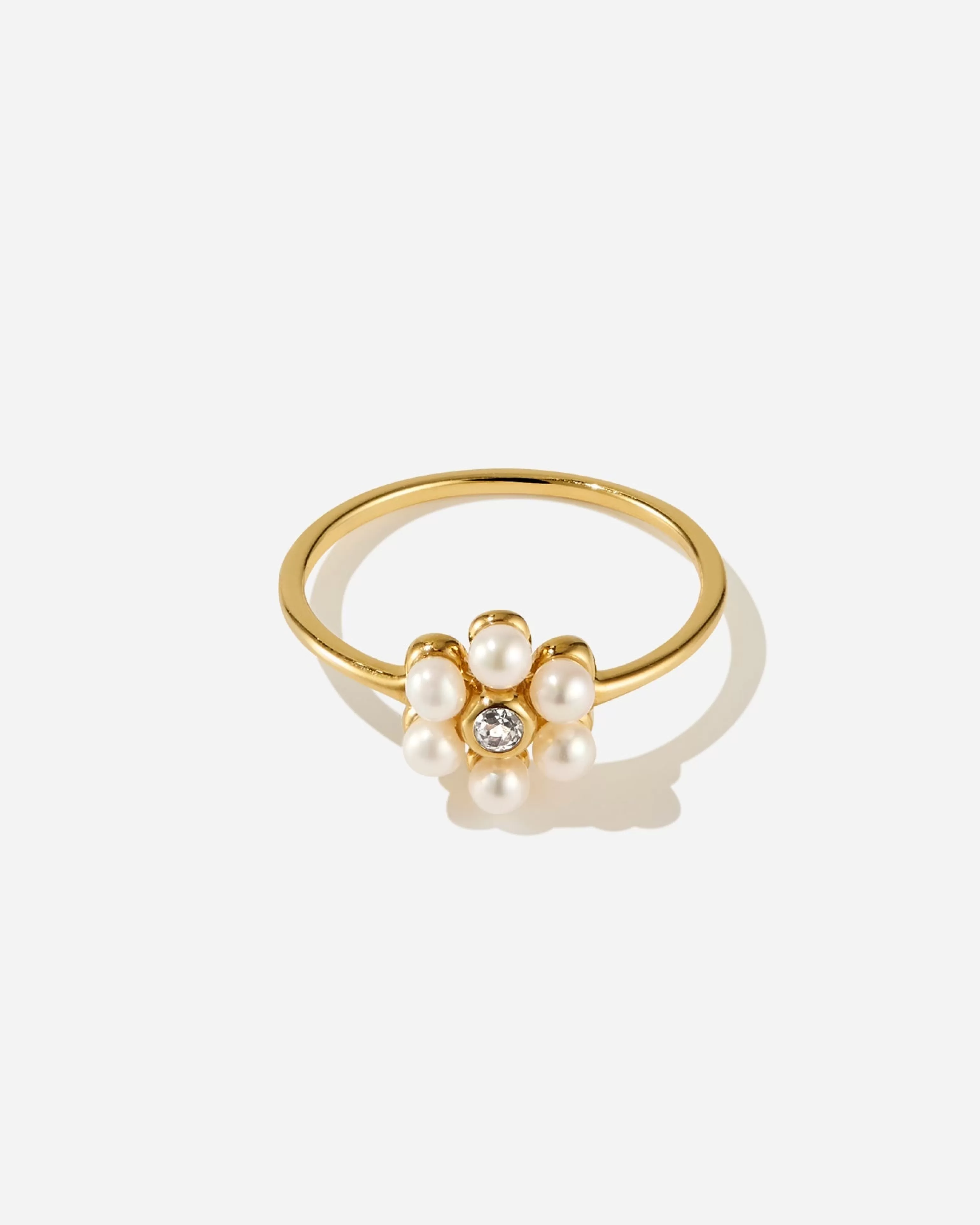 Stacking Rings | Gemstones^BRUNA The Label Gironde Ring 18k Gold Vermeil & Gemstones & Pearls